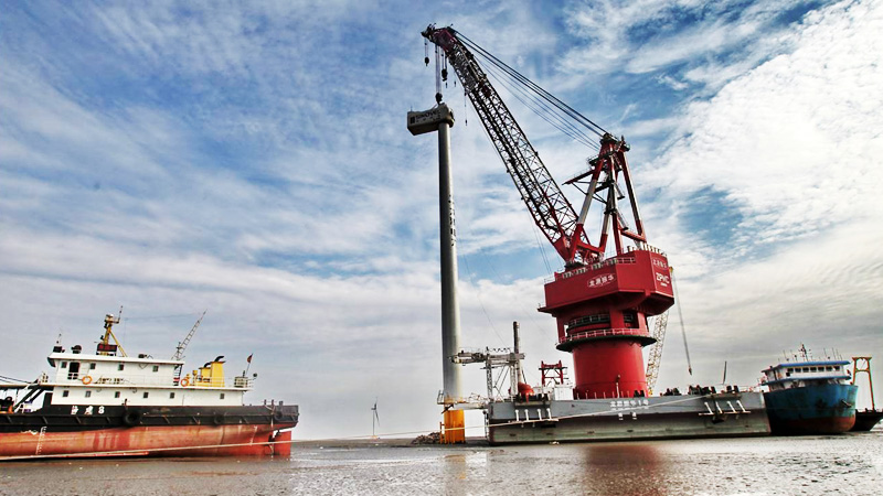 Wind power factory project of Indonesia