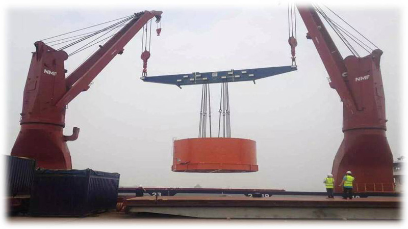 The first batch of submarine power cable